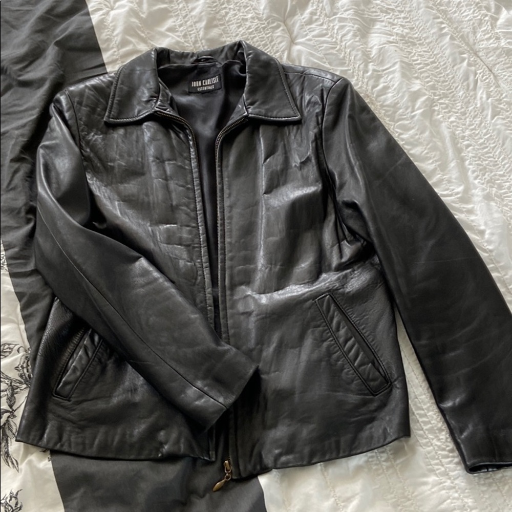 John Carlisle Essential Leather jacket